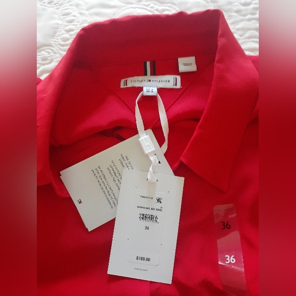 Belted Crepe Shirtdress - Picture 7 of 7